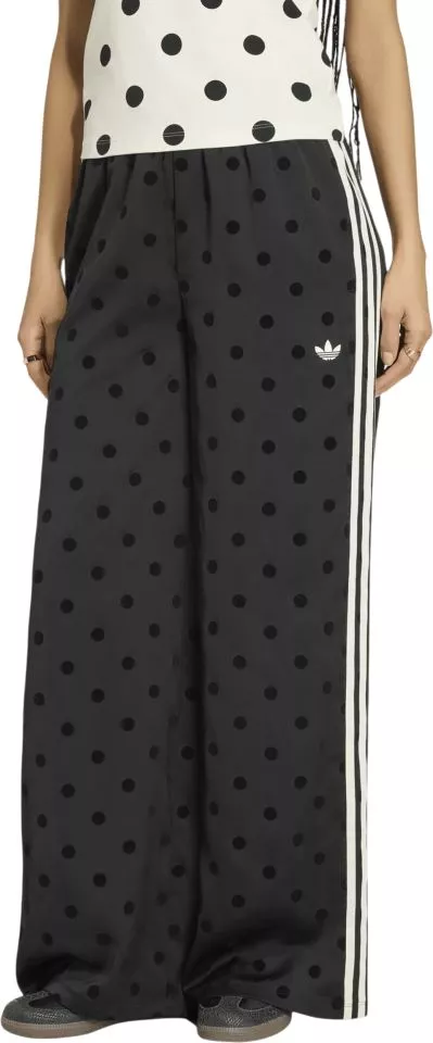 Παντελόνι adidas Originals Satin Polka Dots Wide Leg