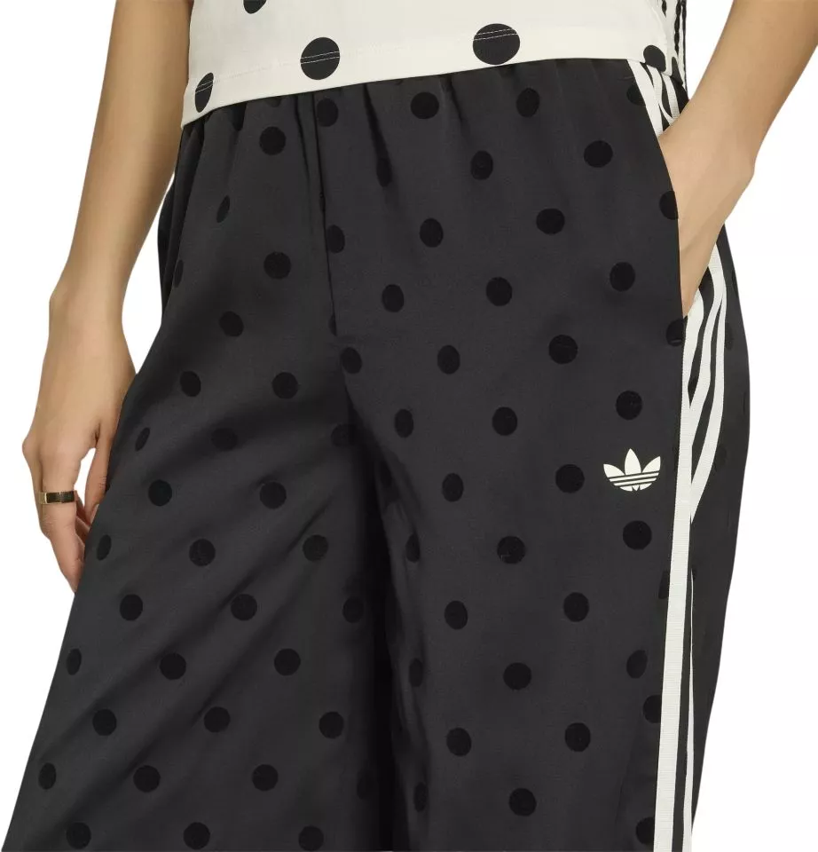 Παντελόνι adidas Originals Satin Polka Dots Wide Leg