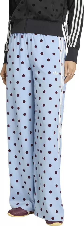 Παντελόνι adidas Originals Satin Polka Dots Wide Leg