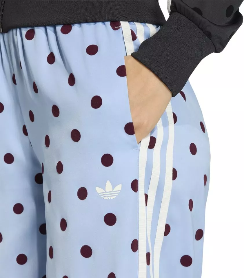 Παντελόνι adidas Originals Satin Polka Dots Wide Leg