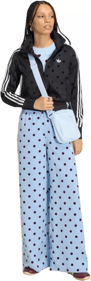Παντελόνι adidas Originals Satin Polka Dots Wide Leg