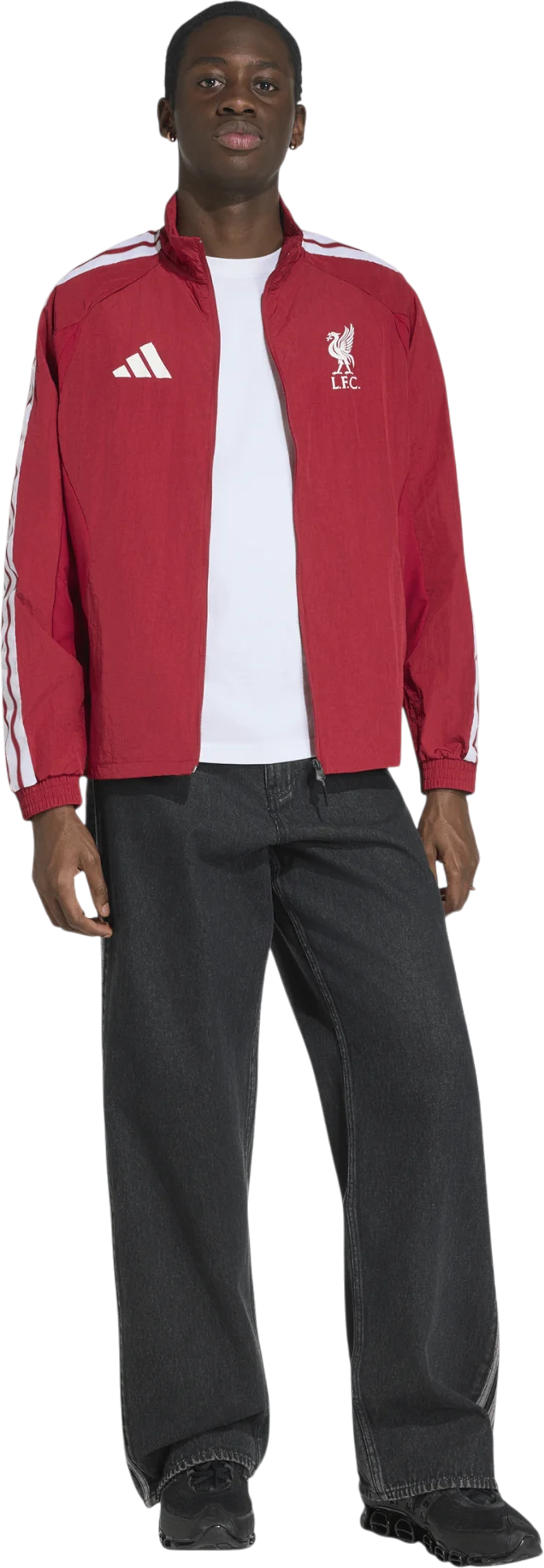 adidas Liverpool FC Home Anthem Jacket Asia Sizing 'Active Maroon' — foto 6