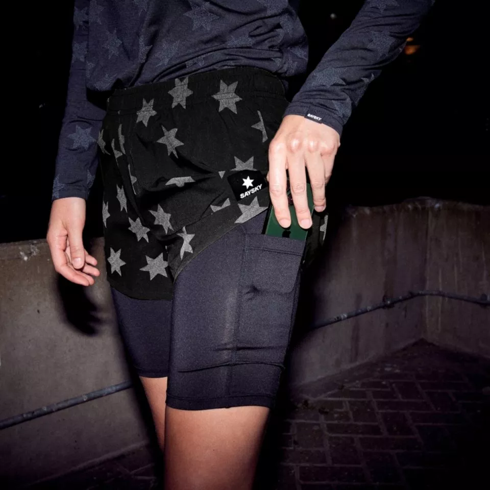 Šortky Saysky W Star Reflective Pace 2-in-1 Shorts 3