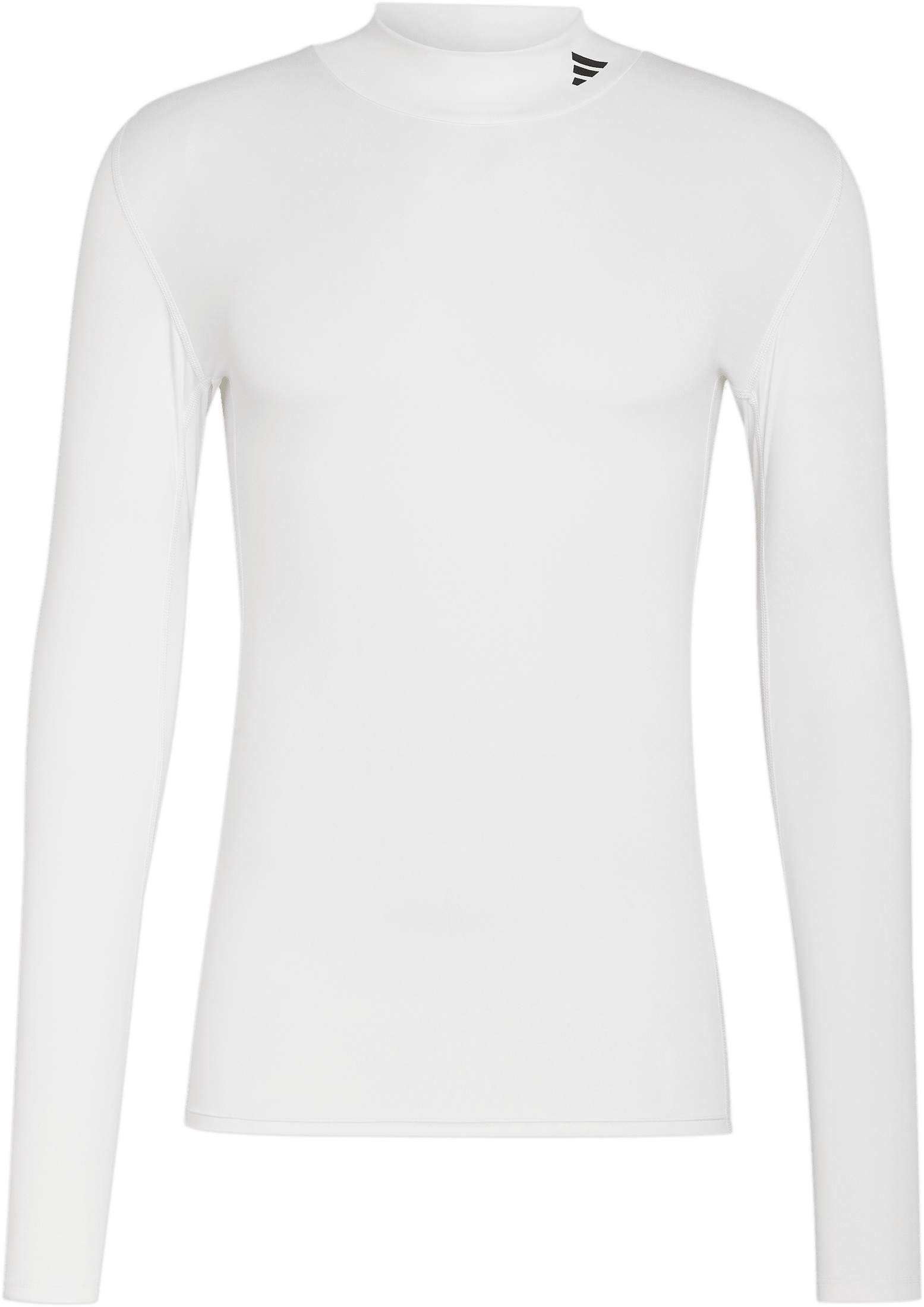 adidas Training Mockneck T-shirt met lange mouwen, L, Wit