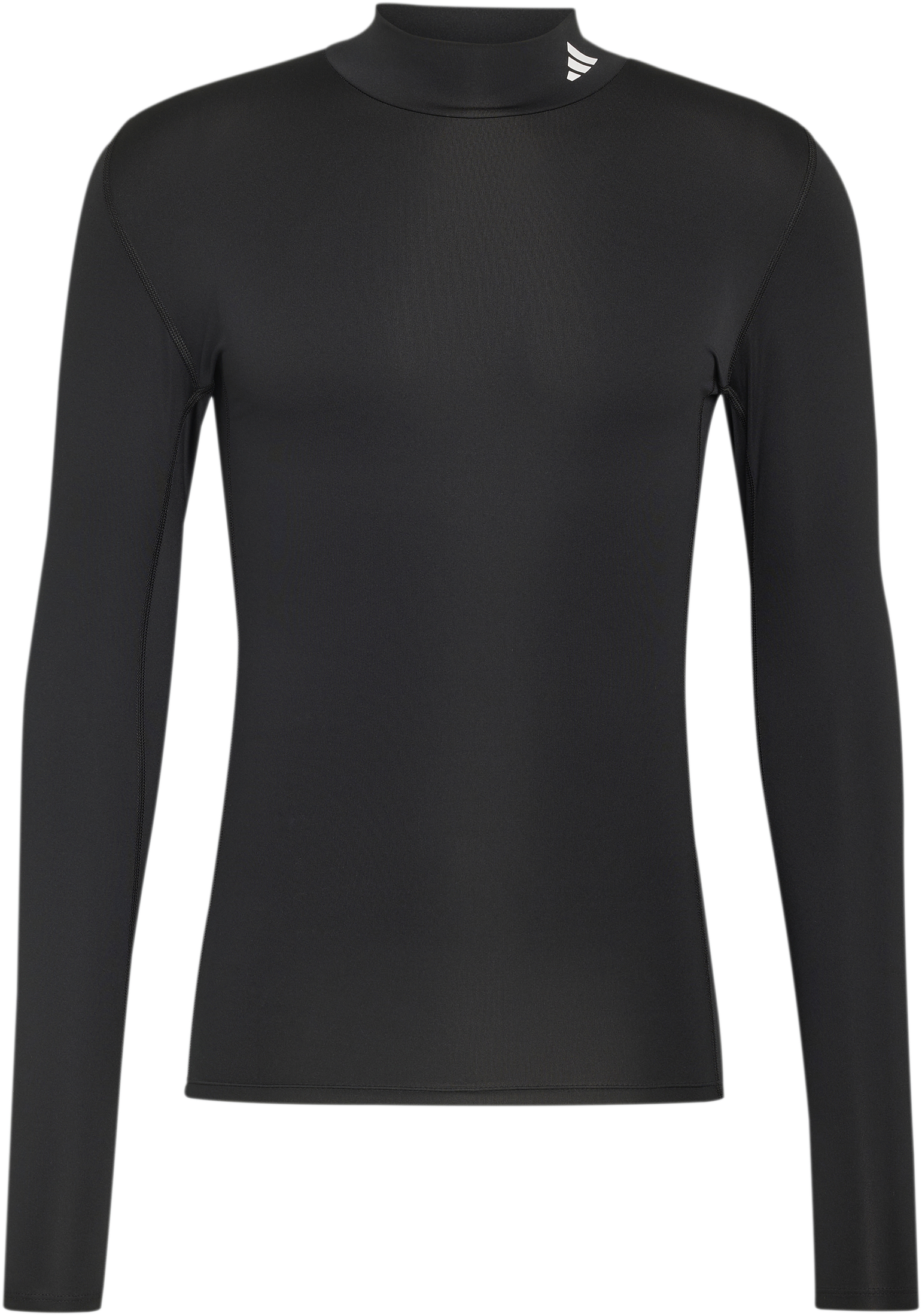 adidas Training Mockneck T-shirt met lange mouwen, M, Zwart