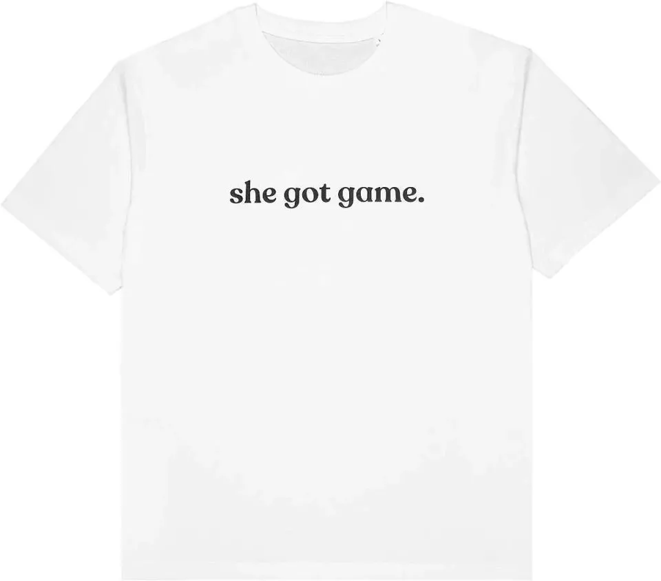 T-shirt Kickz She Got Game MARIE