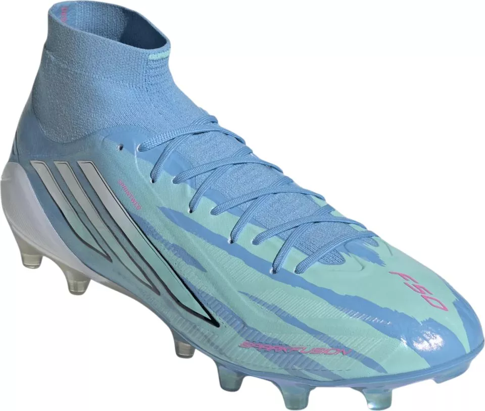 Naisten jalkapallokengät adidas F50 Sparkfusion Elite Mid Cut FG/AG
