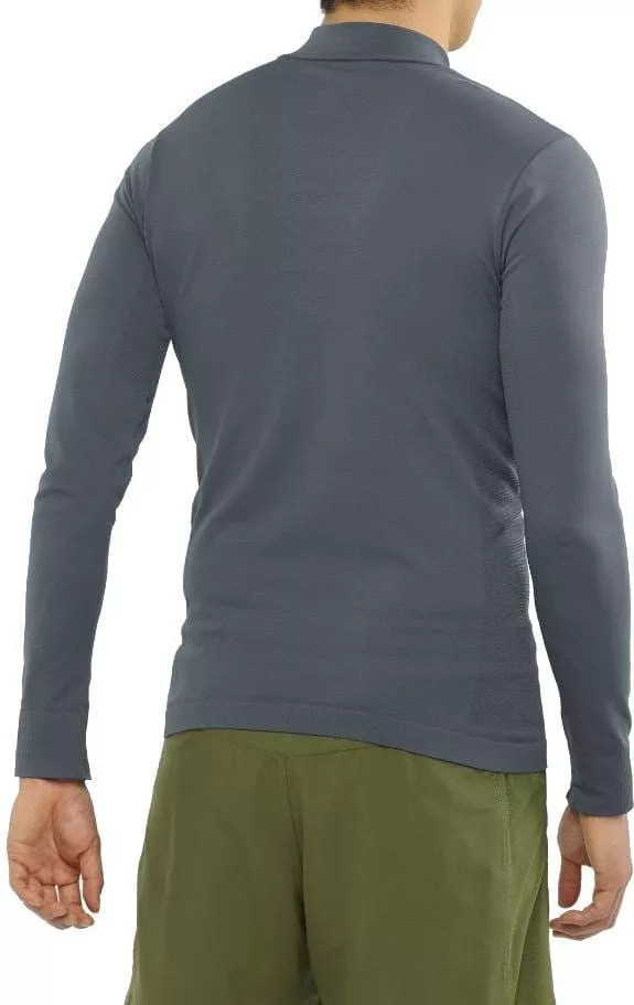 Langarm-T-Shirt Salomon EXPLORE SEAMLESS HALF ZIP M