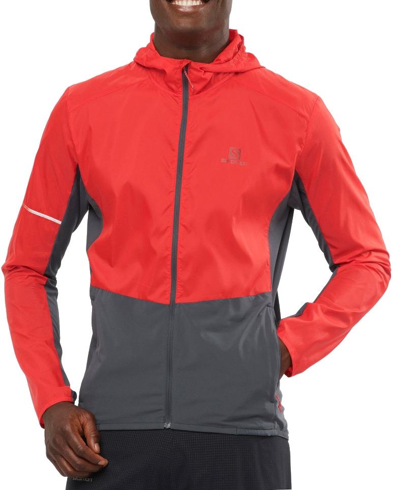 Giacche con cappuccio Salomon AGILE FZ HOODIE M