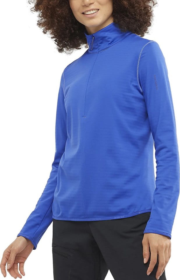 Sweatshirt Salomon OUTRACK HALF ZIP MID W - Top4Running.com