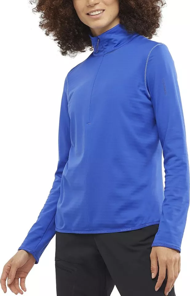 Sweatshirt Salomon OUTRACK HALF ZIP MID W - Top4Running.com