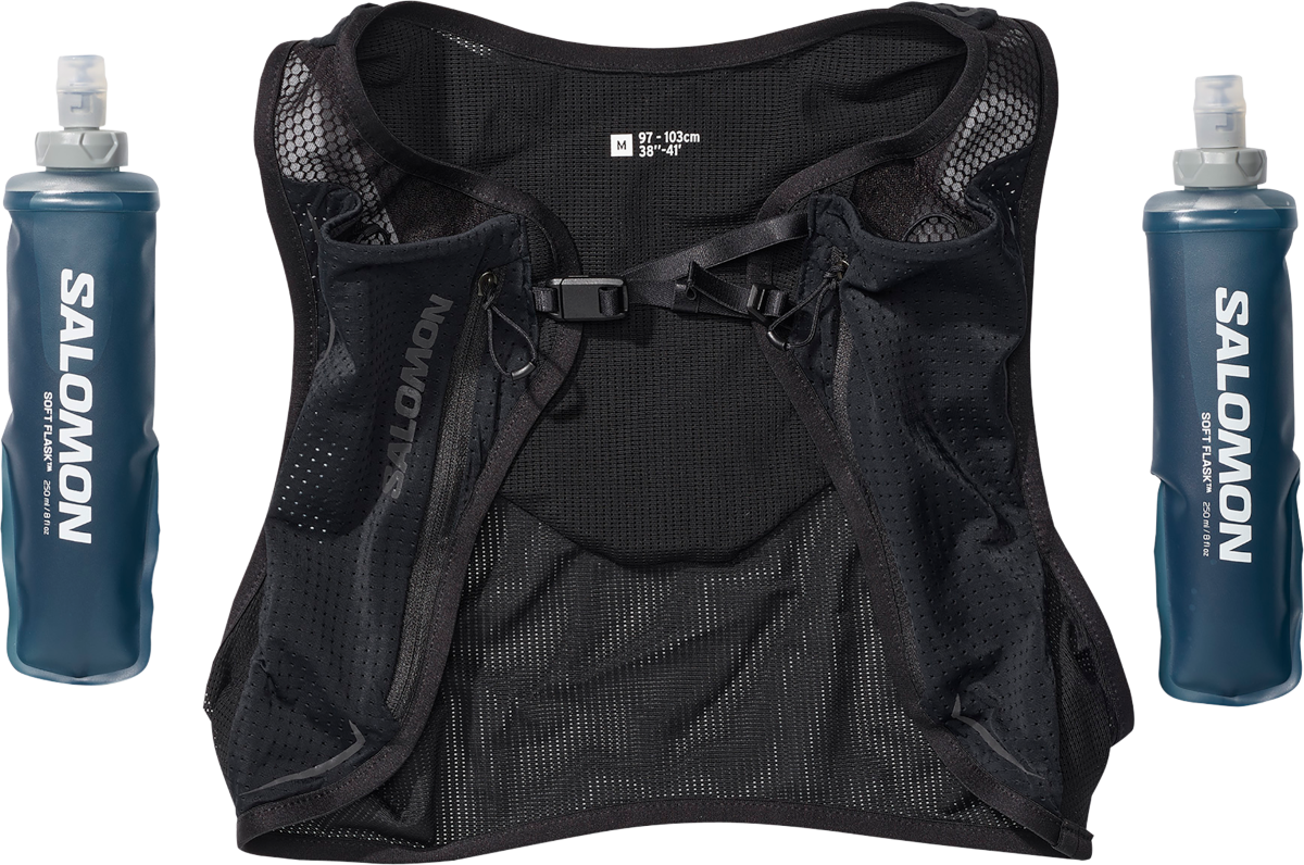 SALOMON サロモン ベスト バックパック PULSE 2 with flasks