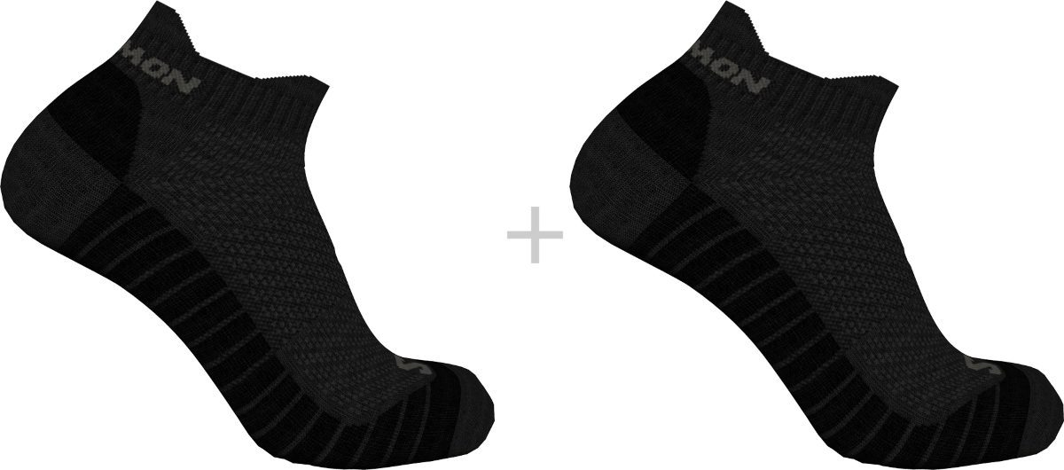 Běžecké ponožky Salomon Aero Ankle (2 páry)