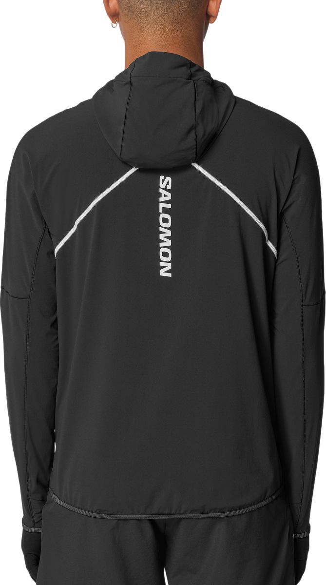 Hooded jacket Salomon SENSE AERO HYBRID HZ HD M - Top4Running.com