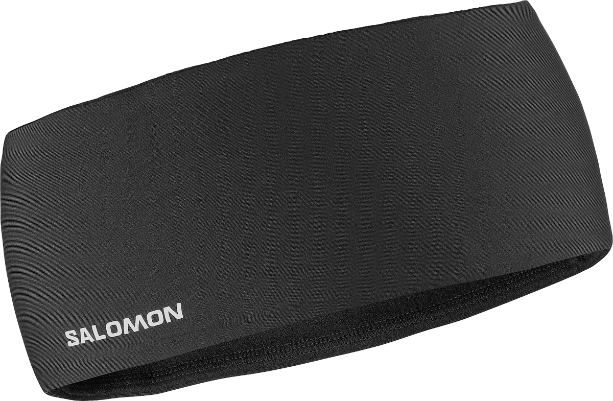 Salomon Run Tech Hoofdband, OSFA, Zwart