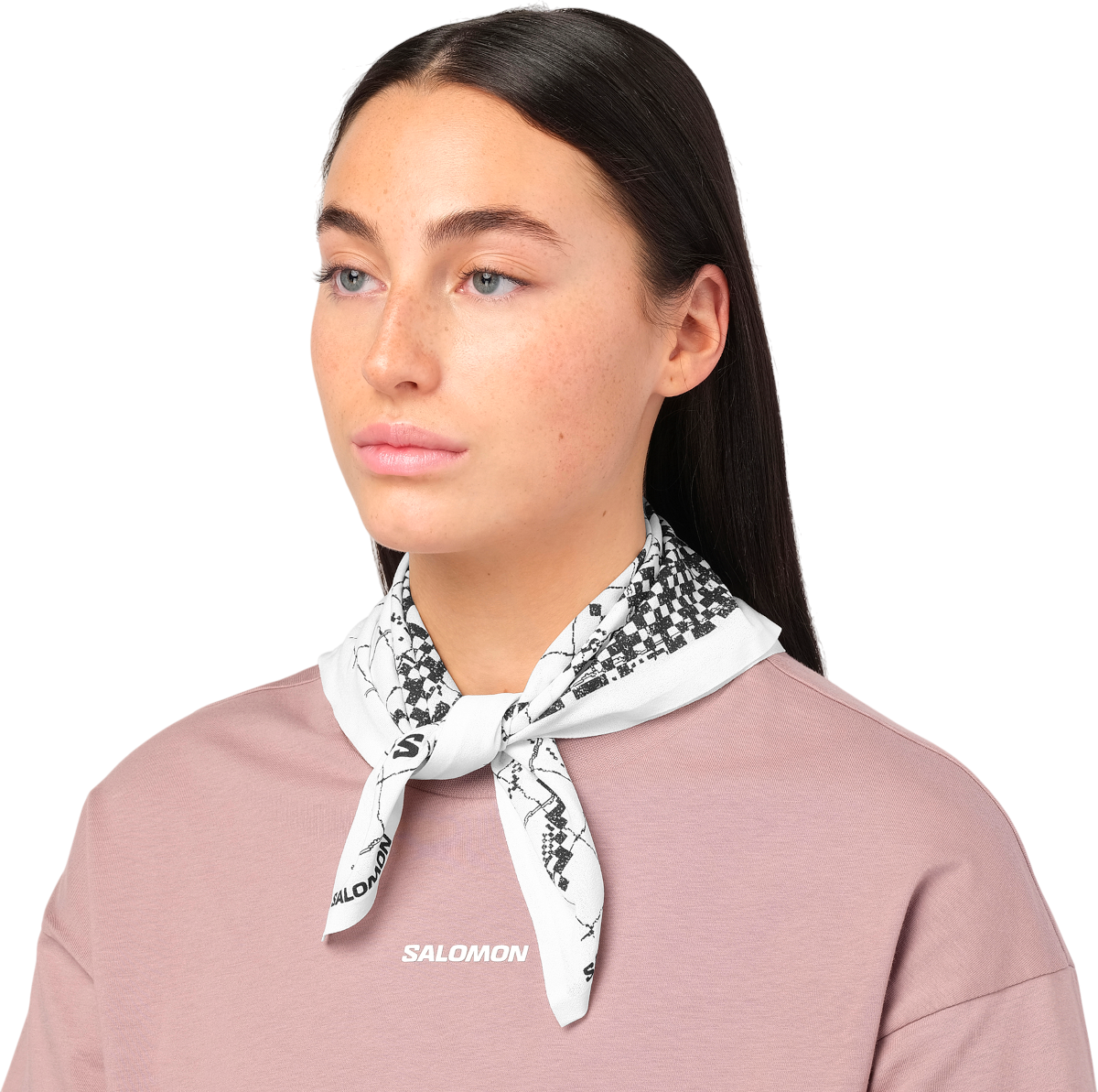 小物 SALOMON BANDANA Whisper White Scarf Salomon - Top4Running.com