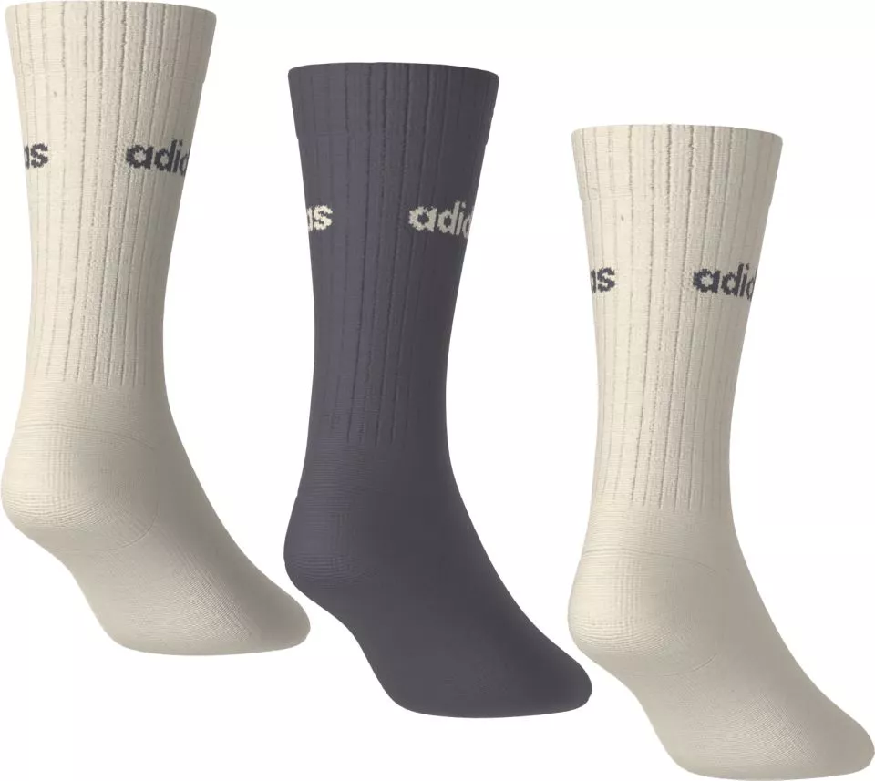 Κάλτσες adidas Linear Crew Cushioned 3 pairs
