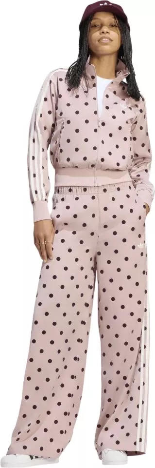 Παντελόνι adidas Originals Satin Polka Dots Wide Leg