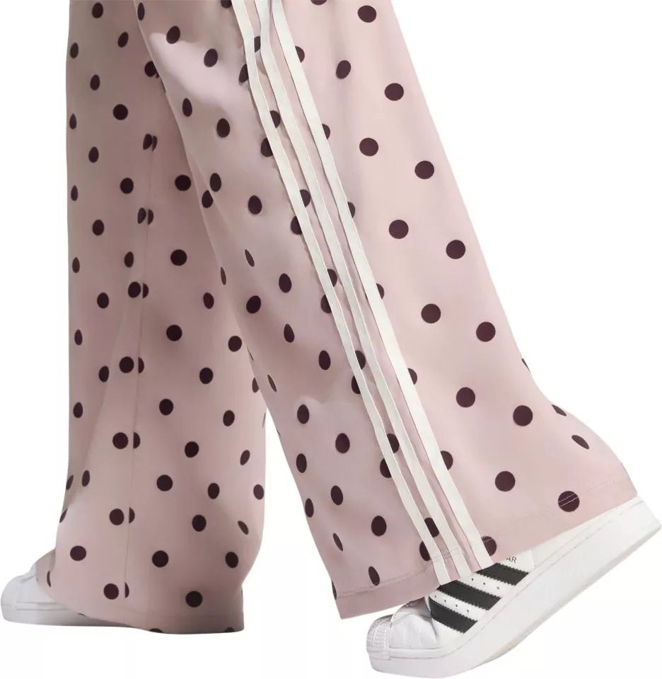 Παντελόνι adidas Originals Satin Polka Dots Wide Leg