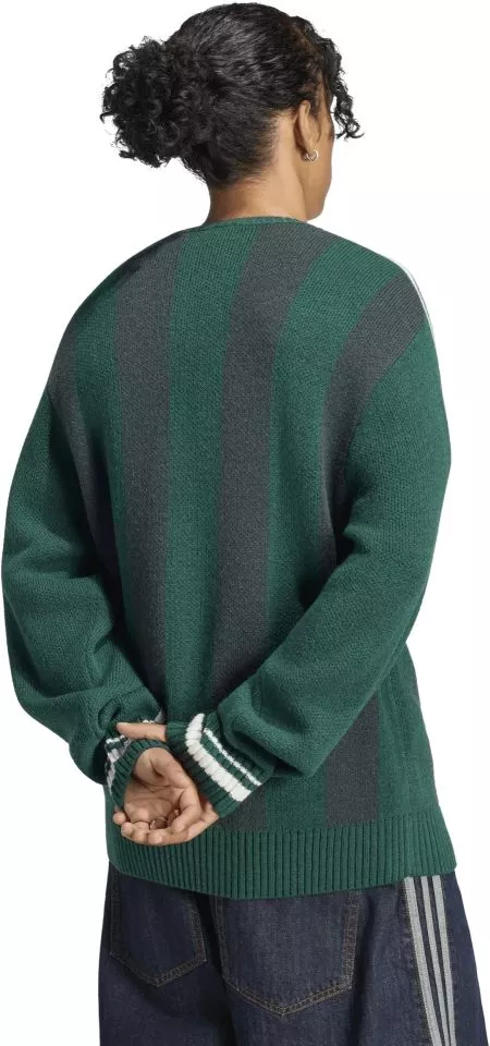 Ανδρικό πουλόβερ adidas Winter Club Knitted GFX Crewneck