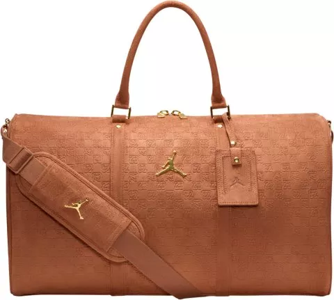 Jordan Jam Suede Monogram Duffle Bag