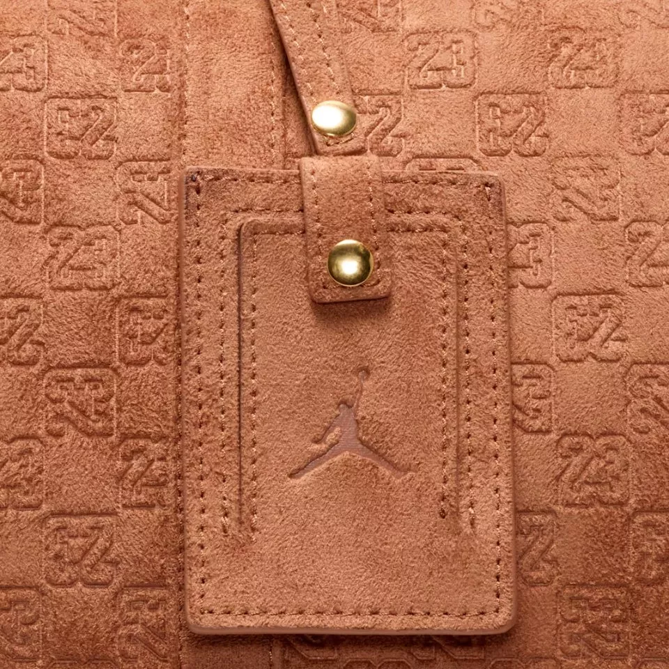 Taška Jordan Jam Suede Monogram Duffle Bag
