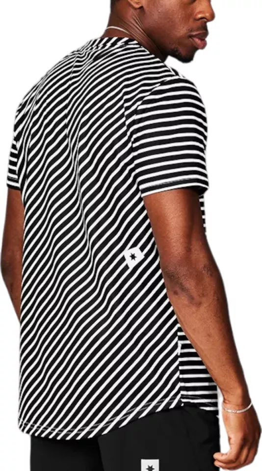 Unisex běžecké tričko s krátkým rukávem Saysky Stripe Combat