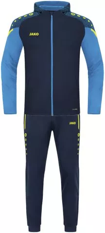 Tracksuit polyester performance with hood