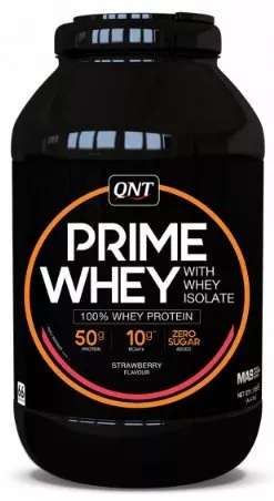 PRIME WHEY- 100 % Whey Isolate & Concentrate Blend 2 kg Strawberry