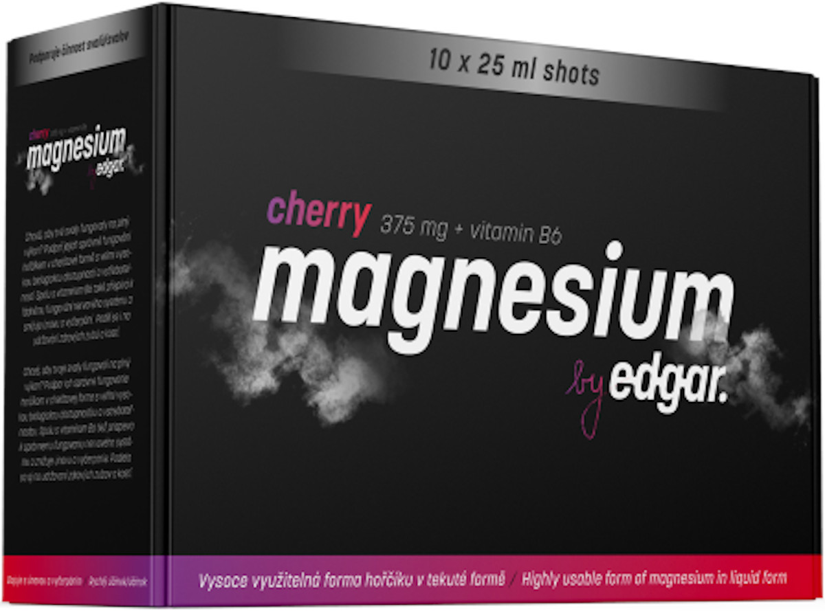 Vitamine e minerali Edgar Magnesium cherry 10x25ml