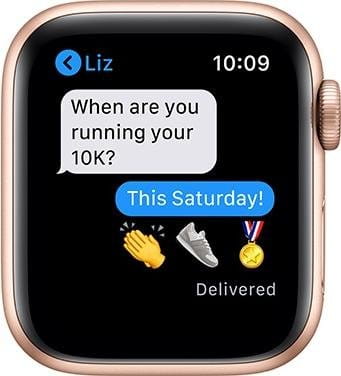 Montre Apple Apple Watch S6 GPS, 40mm Gold Aluminium Case with Pink Sand  Sport Band - Regular - Top4Football.fr