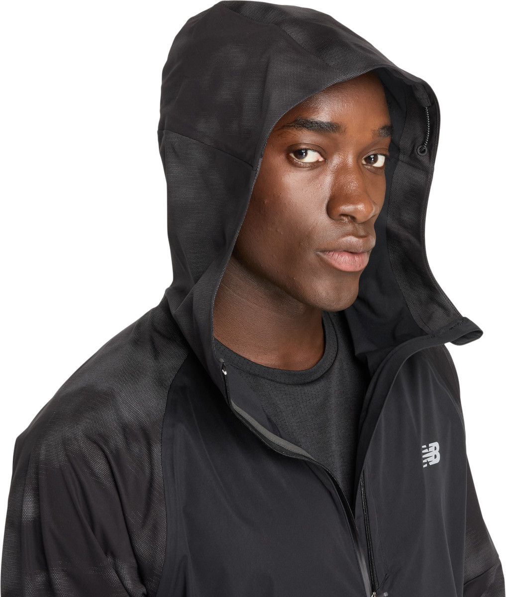 Hooded New Balance Seasonal Premium Jacket Print Top4Running