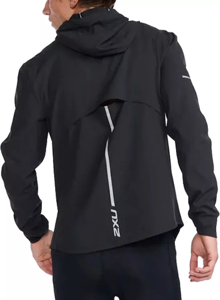 Jakke med hætte 2XU Aero Jacket