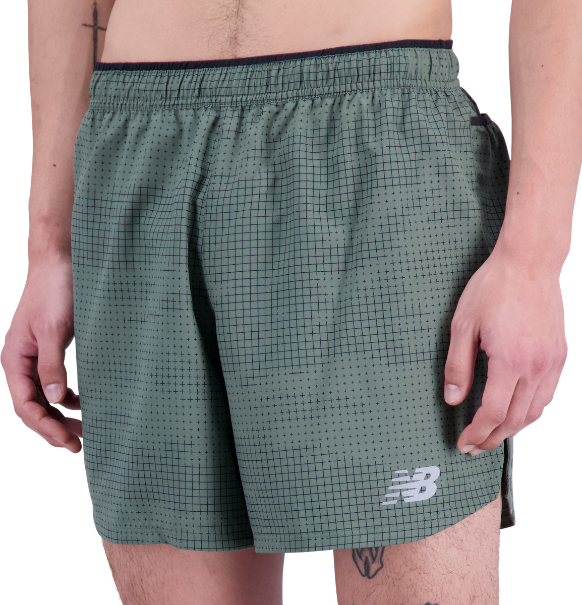 Shorts New Balance Printed Impact Run 5 Inch Short