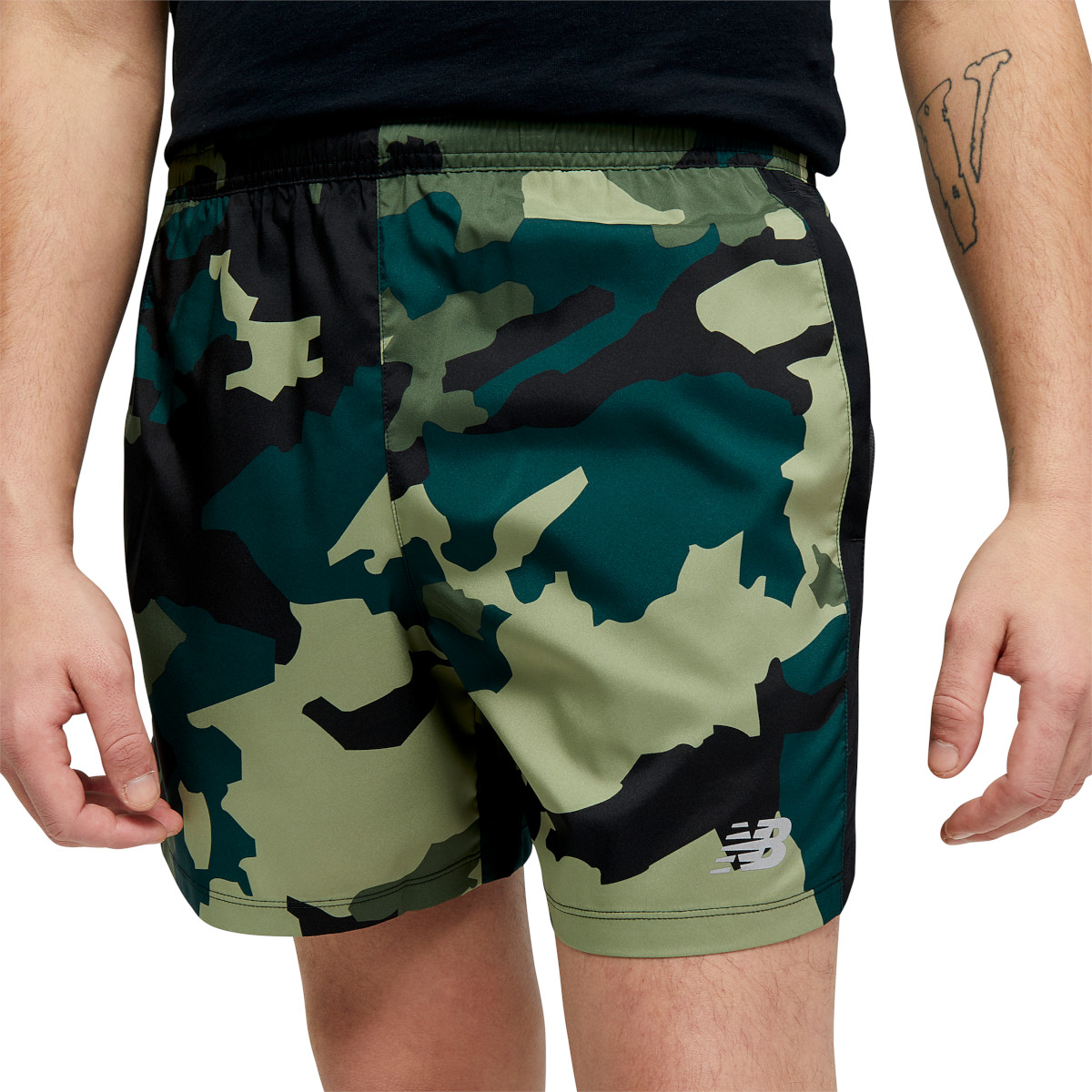 Szorty New Balance Printed Accelerate 5 Inch Short