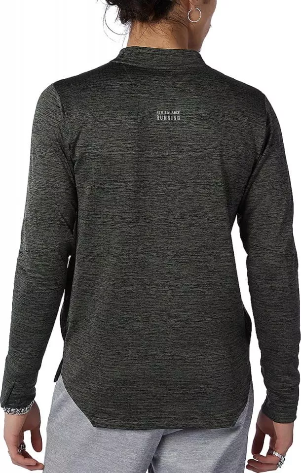 Long-sleeve T-shirt New Balance IMPACT GRID BACK