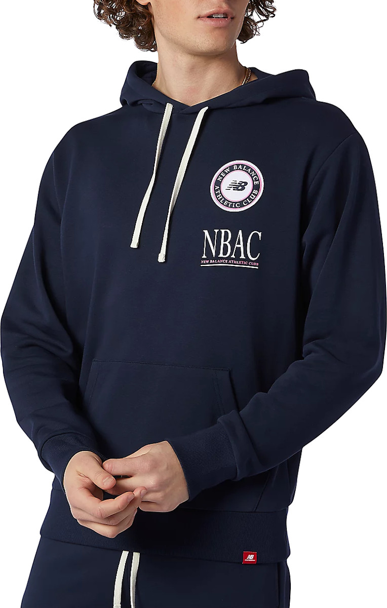 Sweatshirt com capuz New Balance Essentials Athletic Club Hoodie