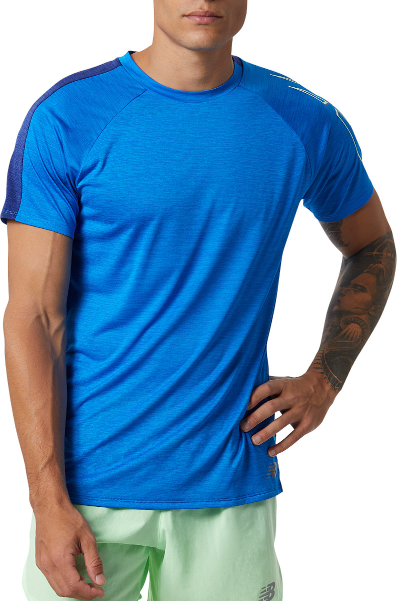 Pánské běžecké tričko s krátkým rukávem New Balance Fast Flight