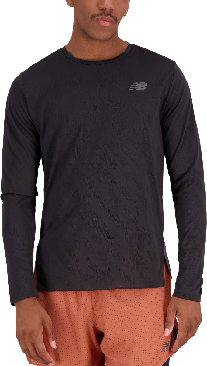 Majica dugih rukava New Balance Q Speed Jacquard Long Sleeve