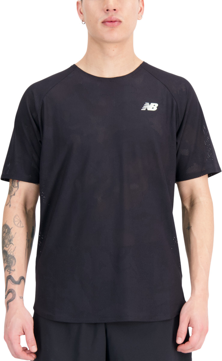 Tee-shirt New Balance Q Speed Jacquard Short Sleeve