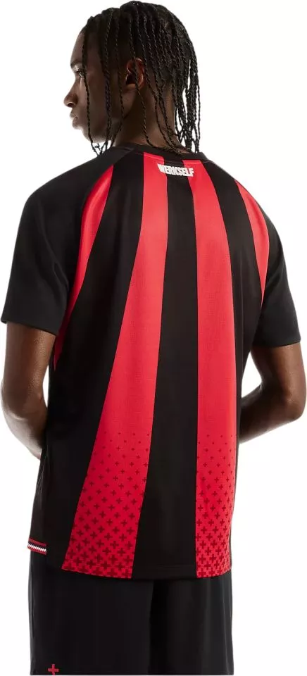 Férfi rövid ujjú hazai mez New Balance Bayer 04 Leverkusen 2026/27