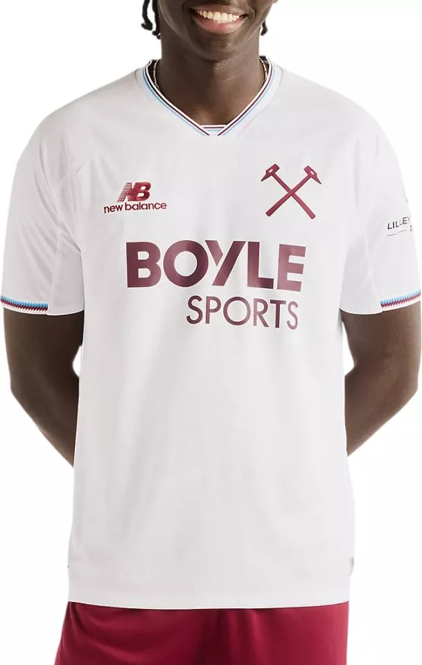 Pánsky hosťujúci dres s krátkym rukávom New Balance West Ham United 2026/27