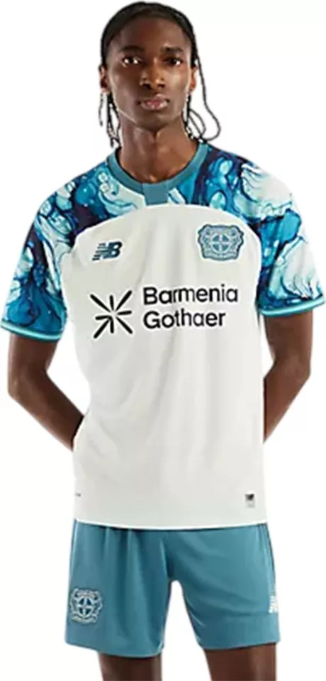 Férfi rövid ujjú hazai mez New Balance Bayer 04 Leverkusen 2026/27