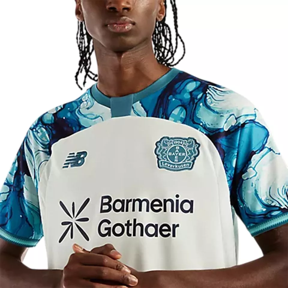 Férfi rövid ujjú hazai mez New Balance Bayer 04 Leverkusen 2026/27