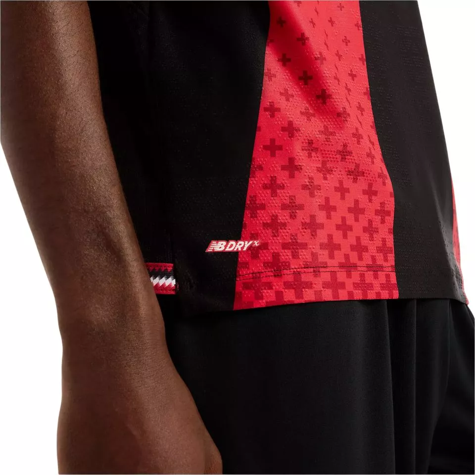 Pánský domácí elitní hráčský dres s krátkým rukávem New Balance Bayer 04 Leverkusen 2026/27
