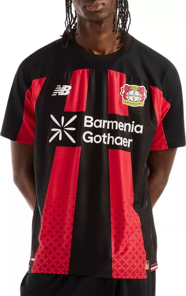 Pánský domácí elitní hráčský dres s krátkým rukávem New Balance Bayer 04 Leverkusen 2026/27