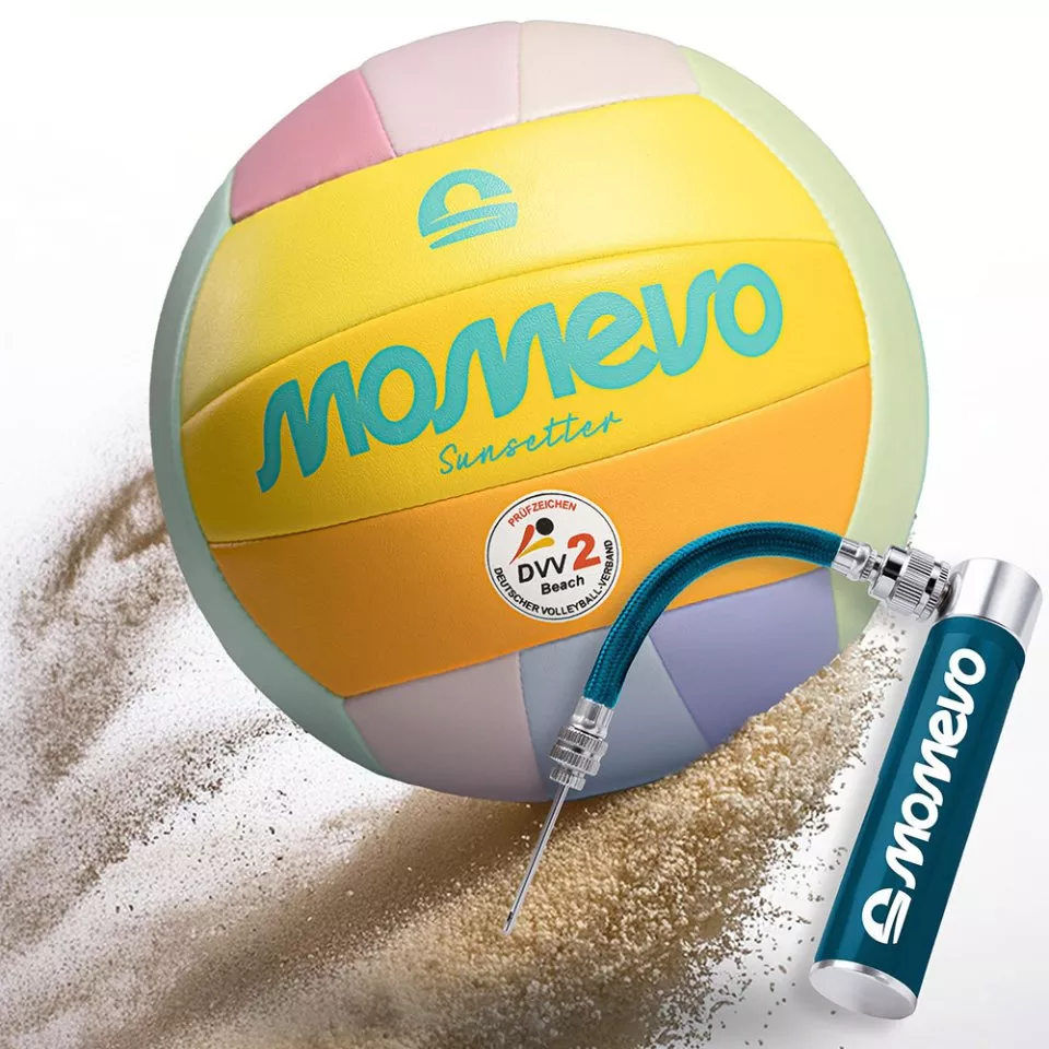 Lopta Momevo Sunsetter DVV Beach with Ball Pump