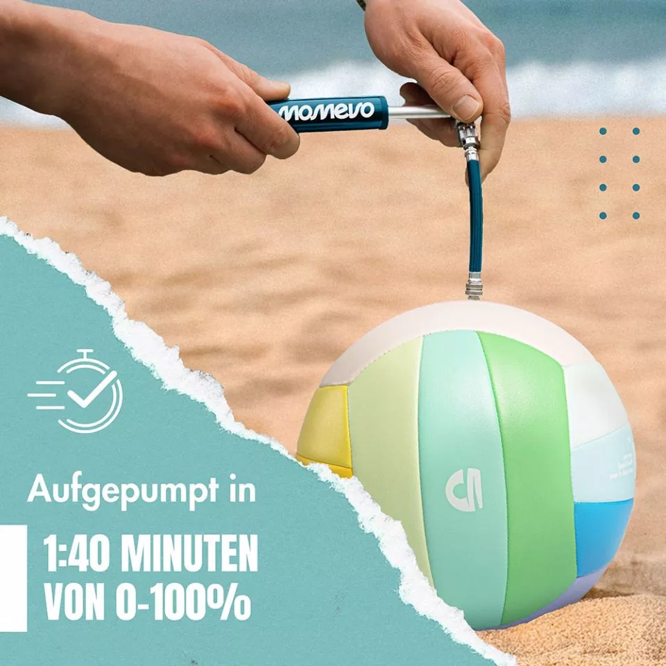Boll Momevo Sunsetter DVV Beach with Ball Pump