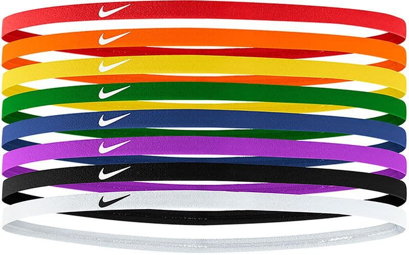 nike skinny hairbands 8 pack