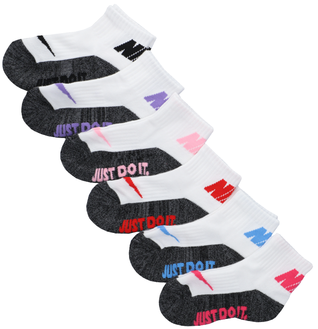 académico caja Revolucionario Calcetines Nike Just Do It Ankle 6 Pack Socks Kids - Top4Fitness.es